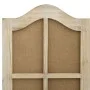 Biombo de 6 paneles tela marrón 214x165 cm de vidaXL, Divisores de ambientes - Ref: Foro24-338593, Precio: 156,08 €, Descuent...