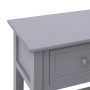 Aparador madera maciza de Paulownia gris 108x30x76 cm de vidaXL, Aparadores - Ref: Foro24-338546, Precio: 135,44 €, Descuento: %