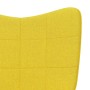 Sillón de relax de tela amarillo mostaza en Sillones | Comprar online en Foru.es