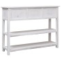 Aparador madera maciza de paulownia blanco antiguo 108x30x76 cm de vidaXL, Aparadores - Ref: Foro24-338552, Precio: 202,40 €,...