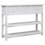 Aparador madera maciza de paulownia blanco antiguo 108x30x76 cm de vidaXL, Aparadores - Ref: Foro24-338552, Precio: 177,66 €,...