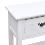 Aparador madera maciza de paulownia blanco antiguo 108x30x76 cm de vidaXL, Aparadores - Ref: Foro24-338552, Precio: 202,40 €,...