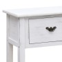 Aparador madera maciza de paulownia blanco antiguo 108x30x76 cm de vidaXL, Aparadores - Ref: Foro24-338552, Precio: 202,40 €,...