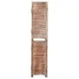 Biombo de 6 paneles madera maciza de paulownia marrón 210x165cm de vidaXL, Divisores de ambientes - Ref: Foro24-338585, Preci...