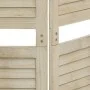 Biombo de 5 paneles de madera maciza de paulownia 175x165 cm de vidaXL, Divisores de ambientes - Ref: Foro24-338580, Precio: ...