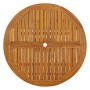 Mesa plegable de jardín de madera maciza de acacia 110 cm de vidaXL, Mesas de jardín - Ref: Foro24-316844, Precio: 162,52 €, ...