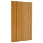 Panel de tejado acero galvanizado color madera 12 uds 80x45 cm by vidaXL, Ceiling - Ref: Foro24-317207, Price: 62,99 €, Disco...