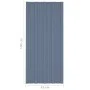 Gray galvanized steel roof panel 36 units 100x45 cm by vidaXL, Ceiling - Ref: Foro24-317214, Price: 173,21 €, Discount: %