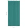 Panel para tejado acero galvanizado verde 36 unidades 100x45 cm de vidaXL, Techo - Ref: Foro24-317212, Precio: 155,79 €, Desc...
