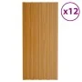 Holzfarbenes Dachpaneel aus verzinktem Stahl, 12 Einheiten, 100 x 45 cm von vidaXL, Decke - Ref: Foro24-317219, Preis: 76,08 ...