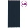 Panel para tejado acero galvanizado antracita 36 uds 100x45 cm de vidaXL, Techo - Ref: Foro24-317216, Precio: 176,48 €, Descu...