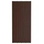 Panel de tejado acero galvanizado marrón 36 unidades 100x45 cm de vidaXL, Techo - Ref: Foro24-317218, Precio: 162,73 €, Descu...