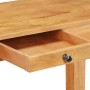 Mesa consola de madera maciza de acacia 100x40x76 cm de vidaXL, Mesas auxiliares - Ref: Foro24-338033, Precio: 205,40 €, Desc...