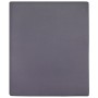 Sábanas bajeras jersey 2 uds algodón gris antracita 90x200 cm de vidaXL, Sábanas - Ref: Foro24-136191, Precio: 20,73 €, Descu...