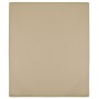 Sábanas bajeras jersey 2 uds algodón gris taupe 90x200 cm de vidaXL, Sábanas - Ref: Foro24-136221, Precio: 23,87 €, Descuento: %