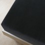 Sábanas bajeras jersey 2 uds algodón negro 140x200 cm de vidaXL, Sábanas - Ref: Foro24-136215, Precio: 25,18 €, Descuento: %