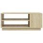 Mesa de centro madera de ingeniería roble Sonoma 102x55x43 cm de vidaXL, Mesas de centro - Ref: Foro24-810283, Precio: 68,76 ...