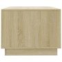 Mesa de centro madera de ingeniería roble Sonoma 102x55x43 cm de vidaXL, Mesas de centro - Ref: Foro24-810283, Precio: 68,76 ...