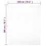 Sábana bajera jersey algodón blanco 100x200 cm de vidaXL, Sábanas - Ref: Foro24-136242, Precio: 17,86 €, Descuento: %
