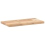 Estante flotante madera maciza de acacia sin tratar 60x20x2 cm en Estanterías | Comprar online en Foru.es