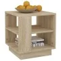 Mesa de centro madera contrachapada roble Sonoma 40x40x43 cm de vidaXL, Mesas de centro - Ref: Foro24-810301, Precio: 53,47 €...