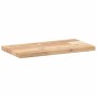 Estantes flotantes 4 uds madera acacia sin tratar 60x20x2 cm en Estanterías | Comprar online en Foru.es