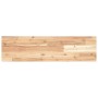 Estante flotante madera maciza de acacia sin tratar 80x20x2 cm en Estanterías | Comprar online en Foru.es