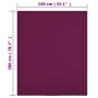 Sábanas bajeras jersey 2 uds algodón burdeos 140x200 cm de vidaXL, Sábanas - Ref: Foro24-136255, Precio: 25,18 €, Descuento: %
