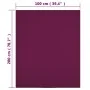 Sábanas bajeras jersey 2 uds algodón burdeos 100x200 cm de vidaXL, Sábanas - Ref: Foro24-136253, Precio: 23,66 €, Descuento: %