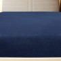 Sábanas bajeras jersey 2 uds algodón azul marino 140x200 cm de vidaXL, Sábanas - Ref: Foro24-136235, Precio: 25,18 €, Descuen...