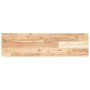 Estantes flotantes 2 uds madera acacia sin tratar 100x20x2 cm en Estanterías | Comprar online en Foru.es