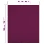 Sábanas bajeras jersey 2 uds algodón burdeos 90x200 cm de vidaXL, Sábanas - Ref: Foro24-136251, Precio: 22,54 €, Descuento: %