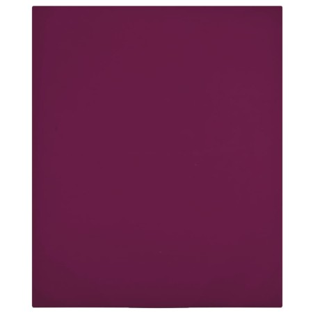 Sábanas bajeras jersey 2 uds algodón burdeos 160x200 cm de vidaXL, Sábanas - Ref: Foro24-136257, Precio: 27,98 €, Descuento: %