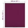 Sábanas bajeras jersey 2 uds algodón burdeos 160x200 cm de vidaXL, Sábanas - Ref: Foro24-136257, Precio: 27,52 €, Descuento: %