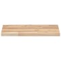 Estantes flotantes 3 uds madera acacia sin tratar 40x30x2 cm en Estanterías | Comprar online en Foru.es