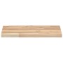 Estantes flotantes 4 uds madera acacia sin tratar 40x30x2 cm en Estanterías | Comprar online en Foru.es