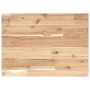 Estante flotante madera maciza de acacia sin tratar 60x30x2 cm en Estanterías | Comprar online en Foru.es