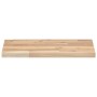 Estantes flotantes 2 uds madera acacia sin tratar 60x30x2 cm en Estanterías | Comprar online en Foru.es