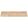 Estantes flotantes 3 uds madera acacia sin tratar 60x30x2 cm en Estanterías | Comprar online en Foru.es