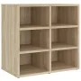 Sonoma oak shoe cabinet 52.5x30x50 cm by vidaXL, Lockers and storage cabinets - Ref: Foro24-808690, Price: 43,44 €, Discount: %