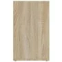 Sonoma oak shoe cabinet 52.5x30x50 cm by vidaXL, Lockers and storage cabinets - Ref: Foro24-808690, Price: 43,44 €, Discount: %