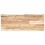 Estante flotante madera maciza de acacia sin tratar 100x30x2 cm en Estanterías | Comprar online en Foru.es