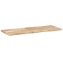 Estantes flotantes 4 uds madera acacia sin tratar 100x30x2 cm en Estanterías | Comprar online en Foru.es