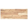 Estantes flotantes 4 uds madera acacia sin tratar 100x30x2 cm en Estanterías | Comprar online en Foru.es