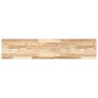 Estantes flotantes 3 uds madera acacia sin tratar 120x30x2 cm en Estanterías | Comprar online en Foru.es