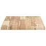 Estante flotante madera maciza de acacia sin tratar 60x40x2 cm en Estanterías | Comprar online en Foru.es