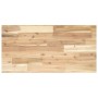 Estantes flotantes 3 uds madera acacia sin tratar 60x40x2 cm en Estanterías | Comprar online en Foru.es