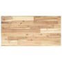 Estantes flotantes 3 uds madera acacia sin tratar 100x40x2 cm en Estanterías | Comprar online en Foru.es