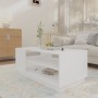 Mesa de centro de madera de ingeniería blanca 102x55x43 cm de vidaXL, Mesas de centro - Ref: Foro24-810280, Precio: 70,40 €, ...