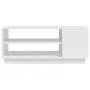 Mesa de centro de madera de ingeniería blanca 102x55x43 cm de vidaXL, Mesas de centro - Ref: Foro24-810280, Precio: 69,49 €, ...